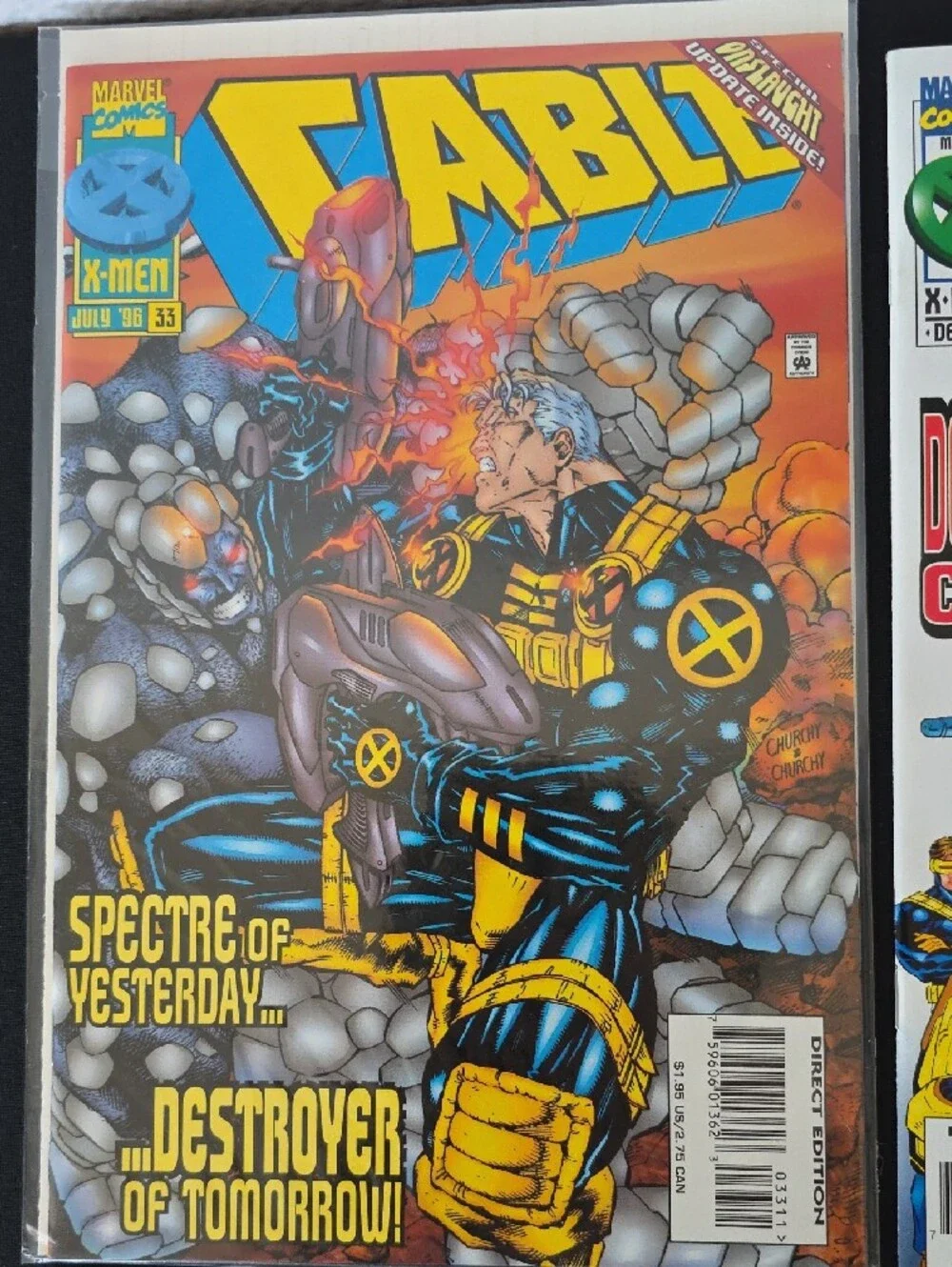 Cable Comic Book Set Of 4
